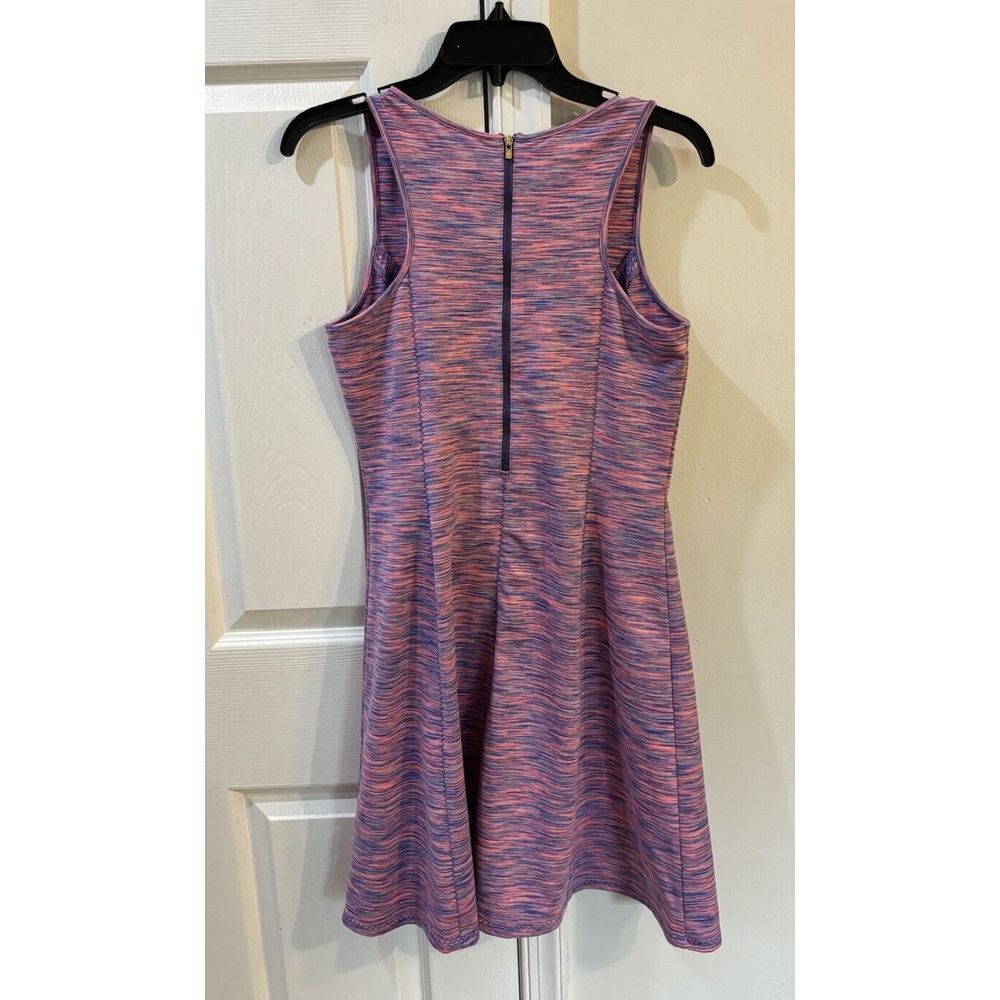 Lilly Pulitzer Fit and Flare Dress Cove Pink Space Tie Dye Size Small - Picture 3 of 7
